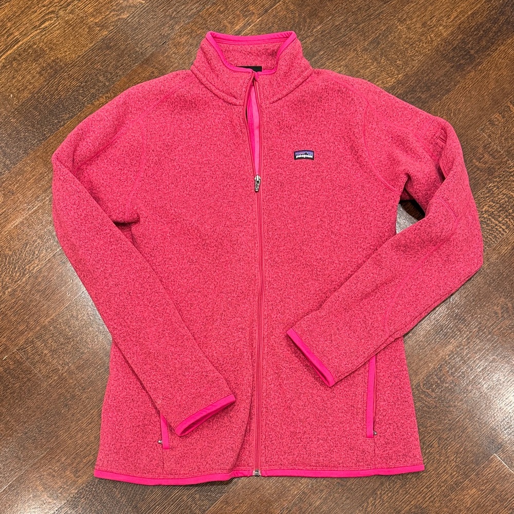 Patagonia Vibrant Pink Fleece Jacket